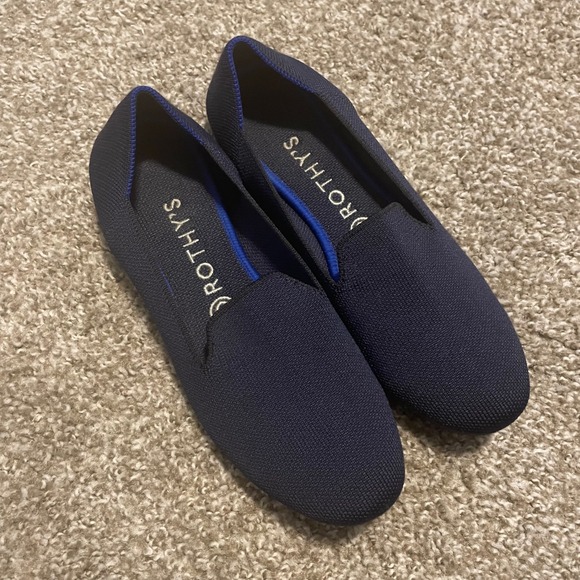 Rothy's Shoes - Rothy's The Loafer Navy Blue 8.5 Classic casual comfort minimalist coastal
